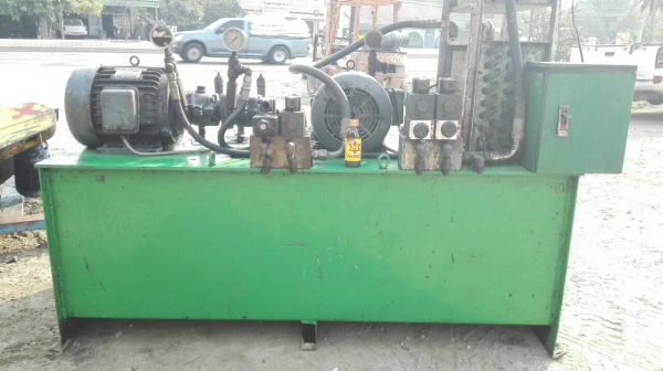 Sell>> ชุดพาวเวอร์ยูนิตดับเบิ้ลปั้มแบบสองตอน ขนาด 7.5 HP. ติดตั้งแผงระบายความร้อน2ชุด ถังใหญ่ 760 ลิตร วาวล์คอนโทรล