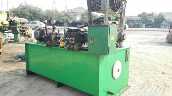 Sell>> ชุดพาวเวอร์ยูนิตดับเบิ้ลปั้มแบบสองตอน ขนาด 7.5 HP. ติดตั้งแผงระบายความร้อน2ชุด ถังใหญ่ 760 ลิตร วาวล์คอนโทรล