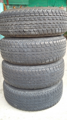 ขายยางพร้อมแม๊ก ออนนิว 2013 ขอบ17  265/55 โทร 0817368589