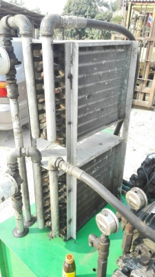 Sell>> ชุดพาวเวอร์ยูนิตดับเบิ้ลปั้มแบบสองตอน ขนาด 7.5 HP. ติดตั้งแผงระบายความร้อน2ชุด ถังใหญ่ 760 ลิตร วาวล์คอนโทรล