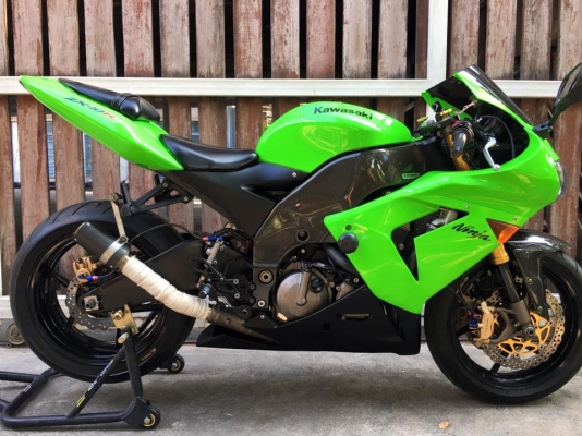 KAWASAKI ZX10R ปี2005 ทะเบียนแท้โอนขนส่ง ราคาเพียง 249000 ถูกสุดๆ