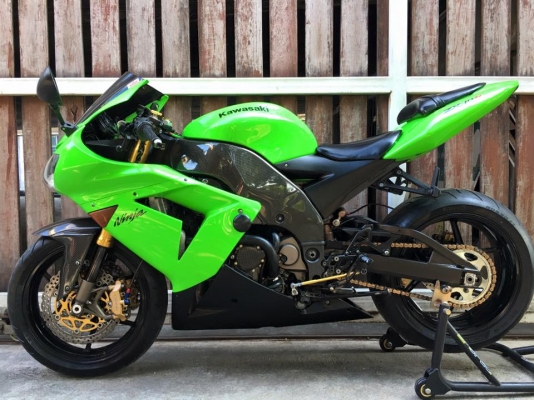 KAWASAKI ZX10R ปี2005 ทะเบียนแท้โอนขนส่ง ราคาเพียง 249000 ถูกสุดๆ