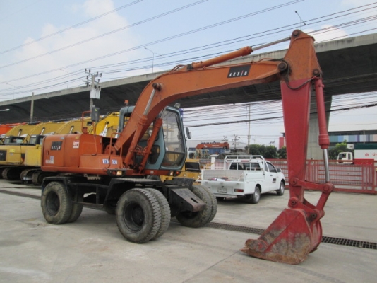 ขายรถขุดล้อยาง HITACHI EX100WD-3C มือสอง สภาพสวย พร้อมใช้งาน ขายรถขุดล้อยาง HITACHI EX100WD-3C มือสอง สภาพสวย พร้อมใช้งาน