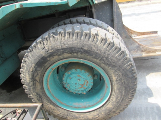 ขายรถขุดล้อยาง KOBELCO SK100W มือสองใช้งานในไทยแล้ว