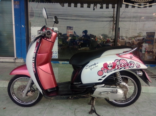 Honda Scoopy-i รถปี53 หัวฉีดประหยัดน้ำมัน สวยๆราคาถูกครับ