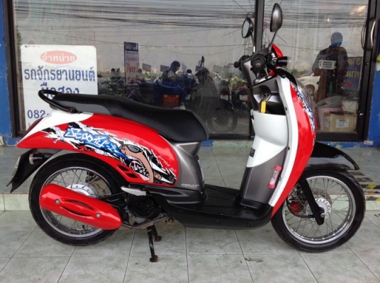 Honda Scoopy-i ลายแอคทีฟบอย รถปี55 หัวฉีดประหยัดน้ำมัน สวยๆราคาถูก