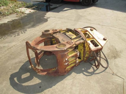 เข้ามาแล้วครับ ตามคำเรียกร้อง ตัวหนีบ ตัวคีบไม้ อเนกประสงค์ แบบหมุนได้ ติดรถขุด แบคโฮ