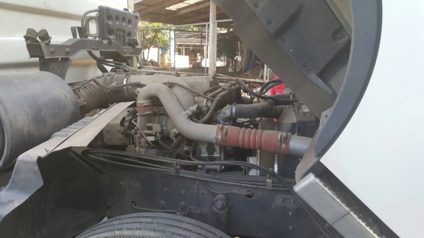ขายรถบรรทุก 10 ล้อดัมพ์ HINO MEGA 344 แรงม้าปี 2533 ไมล์ 60000 กม.มีระบบลากพ่วง ราคา 2150000