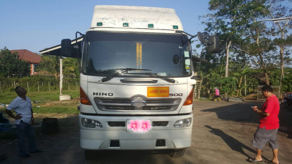 ขายรถบรรทุก 10 ล้อดัมพ์ HINO MEGA 344 แรงม้าปี 2533 ไมล์ 60000 กม.มีระบบลากพ่วง ราคา 2150000