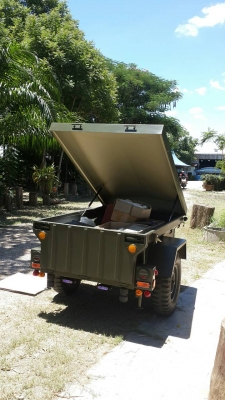 ลูกพ่วง (เทเลอร์) มิตซูแท้ ญี่ปุ่น มีผ้าใบปิด สภาพสวย 100\%