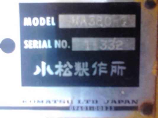 ขายคู่ CAT 966F WA380-1 ขายคู่ CAT 966F WA380-1