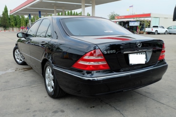 Benz S280 ตัวออฟชั่นเต็ม  รถออกเดรมเลอร์