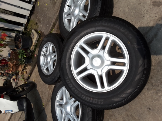 ล้อ isuzu 1.9 ddi ขอบ 16 พร้อมยางป้ายแดงชุดล่ะ 17509