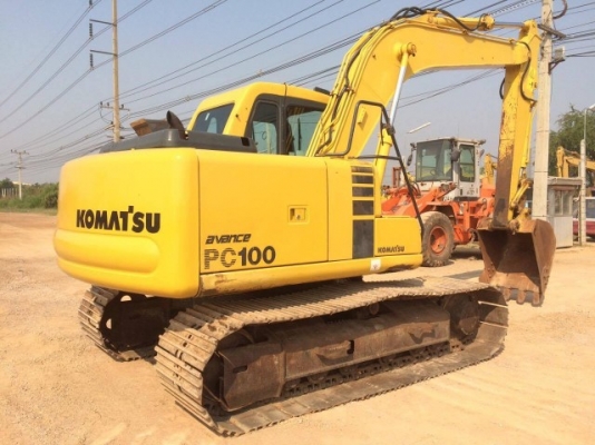 ขายรถแบคโฮ KOMATSU PC100-6 สภาพสวยพร้อมใช้งาน รถนอกนำเข้าจากญี่ปุ่น มีVDOการทำงานครับ