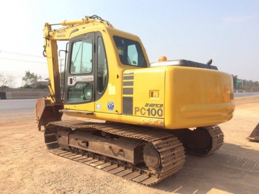 ขายรถแบคโฮ KOMATSU PC100-6 สภาพสวยพร้อมใช้งาน รถนอกนำเข้าจากญี่ปุ่น มีVDOการทำงานครับ