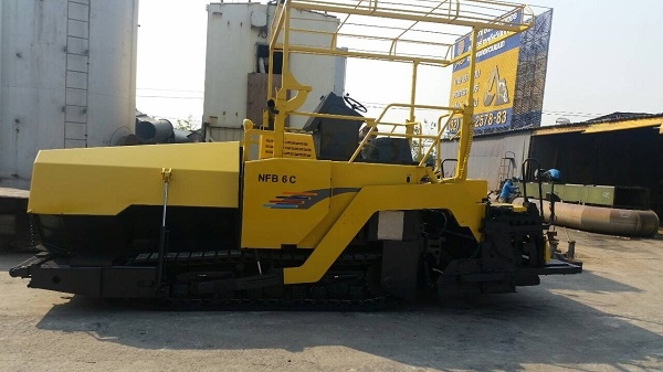 รถปูยาง Nigata NFB6C ปูได้ 4 เมตร ตีนแทรก รถเก่านอก นำเข้าจากญี่ปุ่น พร้อมใช้งาน