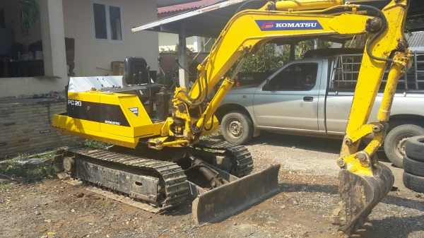 ขายแมคโฮ KOMATSU PC20-3