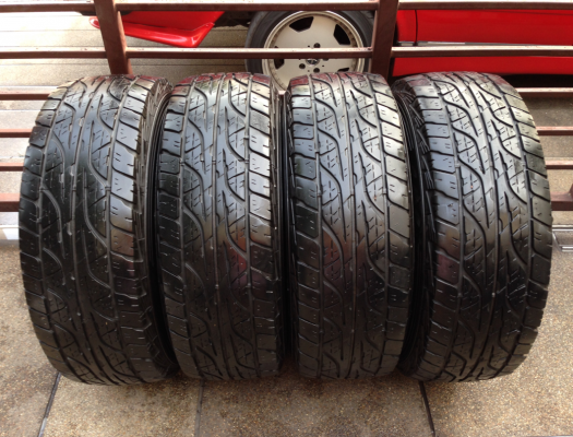 ยาง All Dunlop 265 70 16 กลางปี13 ดอกเยอะ พร้อมใช้งาน ราคาไม่แพง