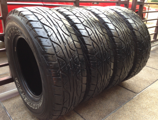 ยาง All Dunlop 265 70 16 กลางปี13 ดอกเยอะ พร้อมใช้งาน ราคาไม่แพง