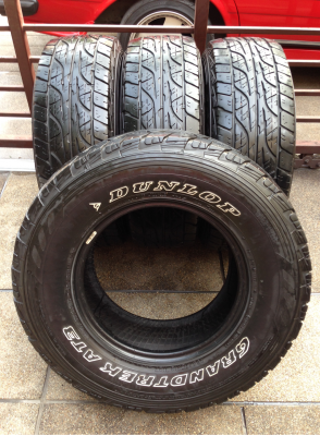 ยาง All Dunlop 265 70 16 กลางปี13 ดอกเยอะ พร้อมใช้งาน ราคาไม่แพง