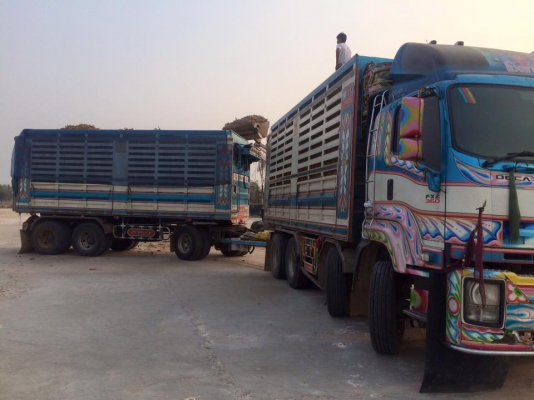 ขาย รถสิบล้อ isuzu deca FXZ 360 คอกเกษตรดั้มเหล็ก รถปี53รถพร้อมใช้งาน