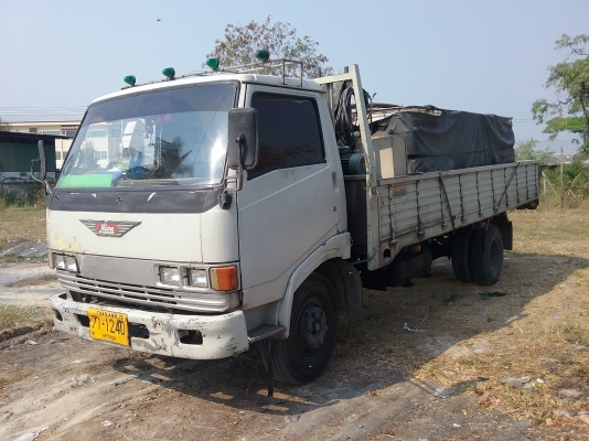 ขาย 255,000 HINO KM 779 ปี 35 เครื่อง  WO4D-117 แรง หัวบาง ยางดี คัสชีสวย ยาว 5  เมตร   เล่มทะเบียน 090-772-3710 090-772-3708