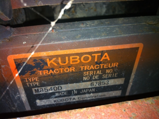 รถตักคูโบต้า