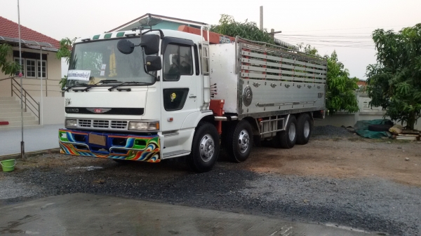 HINOโปรเฟีย.2เพลา-เครื่องP11C.รวมเครน.7,80เมตร.บะเนียม7เมตร.เครน3,5ตัน.Vสภาพสวยจัด. HINOโปรเฟีย.2เพลา-เครื่องP11C.รวมเครน.7,80เมตร.บะเนียม7เมตร.เครน3,5ตัน.Vสภาพสวยจัด.