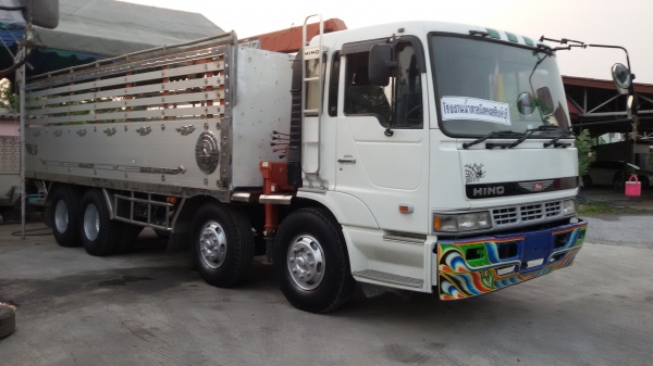 HINOโปรเฟีย.2เพลา-เครื่องP11C.รวมเครน.7,80เมตร.บะเนียม7เมตร.เครน3,5ตัน.Vสภาพสวยจัด. HINOโปรเฟีย.2เพลา-เครื่องP11C.รวมเครน.7,80เมตร.บะเนียม7เมตร.เครน3,5ตัน.Vสภาพสวยจัด.