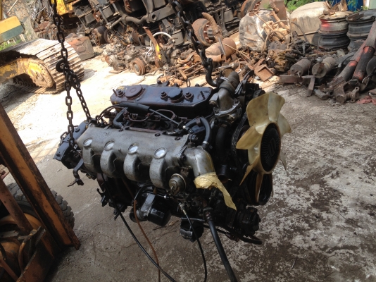 เครื่องอีสุสุ4BE 110แรงพร้อมเกียร์