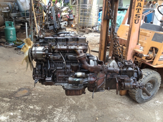 เครื่องอีสุสุ4BE 110แรงพร้อมเกียร์