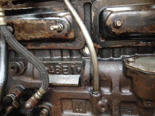 เครื่องอีสุสุ4BE 110แรงพร้อมเกียร์