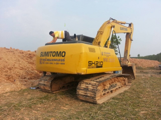 ขายรถแบคโฮ SUMITOMO SH200A-5 3600 ชม.เอกสารใบแจ้งจำหน่าย ราคา 1800000