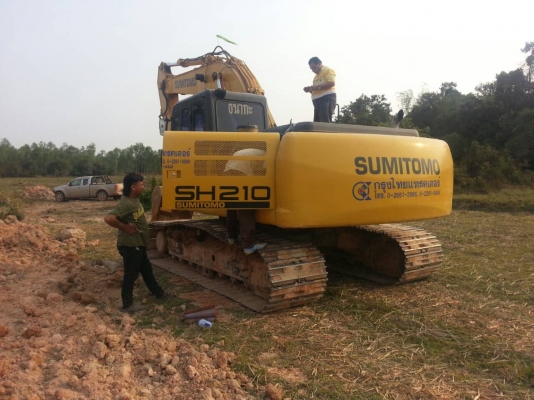 ขายรถแบคโฮ SUMITOMO SH200A-5 3600 ชม.เอกสารใบแจ้งจำหน่าย ราคา 1800000