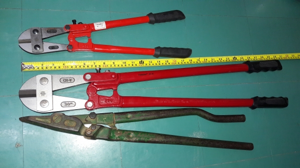 ขายกรรไกรตัดเหล็กยาว18นิ้วและ 30นิ้วTAPARIA Made in India.