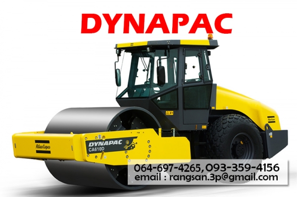 ขายรถบด 20 ตันใหม่ Dynapac รุ่น CA610D