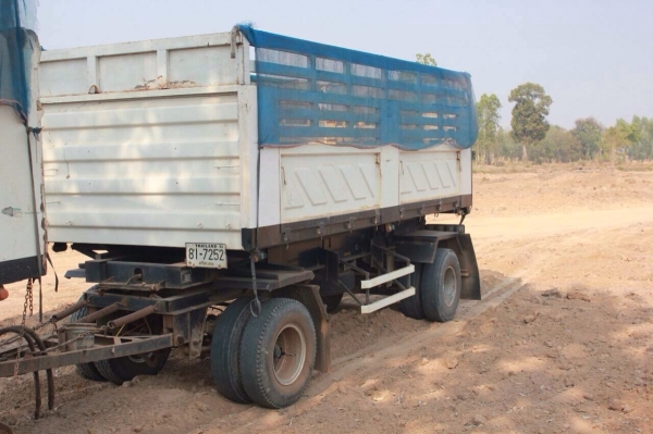 ขายด่วน รถสิบล้อพ่วงดั้มพ์ แม่ลูก  isuzu  deca270  ปี40  สภาพดี พร้อมใช้งาน เอกสารพร้อม