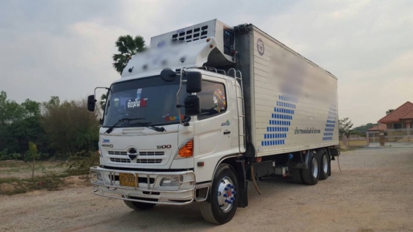 ขาย HINO MEGA FL1J 260 แรงม้า ตู้ทำความเย็นยาว 7.50 เมตร
