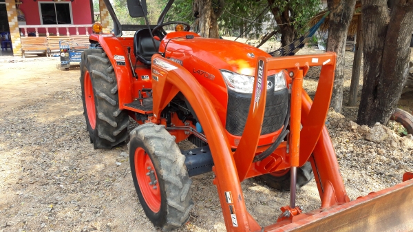 ขายรถไถคูโบต้าL4708ใบมีดผาล4และโรตารี้พร้อมใช้ครับ
