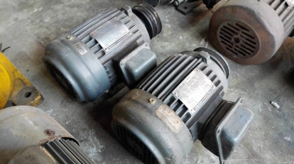 Sell>> มอเตอร์ TECO 1 HP. 380V. 1430 RPM. สภาพสวยวิ่งเงียบพร้อมใช้งาน.