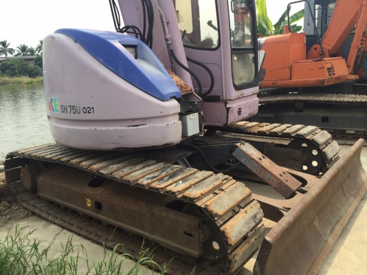 ขายค่ะ Sumitomo SH75 U-2  ปี 1999 เก่าญี่ปุ่นสภาพสวยค่ะ  เครื่องปั้มดี ระบบดี  ไฟฟ้าครบ