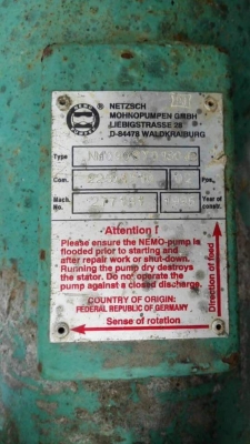 === Sold === สกรูเพลส ปั้มสแตนเลส MOHNOPUMP Germany ขนาด 6" สภาพใหม่กลไกดีพร้อมใช้