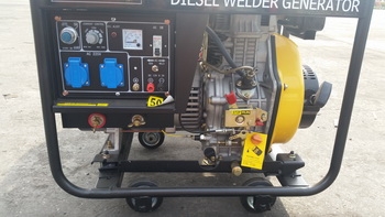 เครื่องเชื่อมพร้อมปั่นไฟ 190 W เครื่องดีเซล 220V ขนาด 1 สูบ 5 KVA รับประกัน 15 วัน ครับ เครื่องเชื่อมพร้อมปั่นไฟ 190 W เครื่องดีเซล 220V ขนาด 1 สูบ 5 KVA รับประกัน 15 วัน ครับ