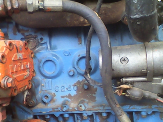 ขายเครื่อง isuzu c240