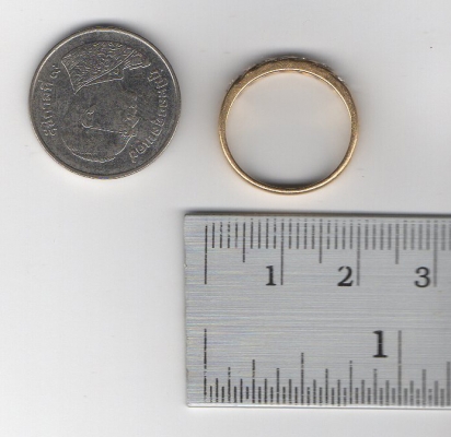 แหวนเพชรแท้ แหวนแถว