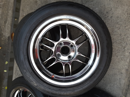 ล้อ RPF1 ขอบ 15 4รู 100 พร้อมยางปี 13 ชุดล่ะ 9000