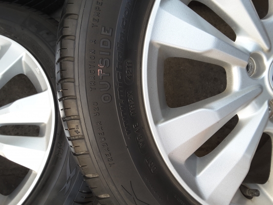 ล้อ honda ขอบ 15 4รู 100 พร้อมยาง ชุดล่ะ 5500