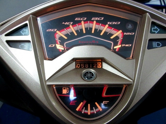 MIO 125 i GTX สีดำนํ้าตาล รถเดือน ธันวาคม ปี56 ไมล์ 5 พันโล  แถม 4 รายการ 24900