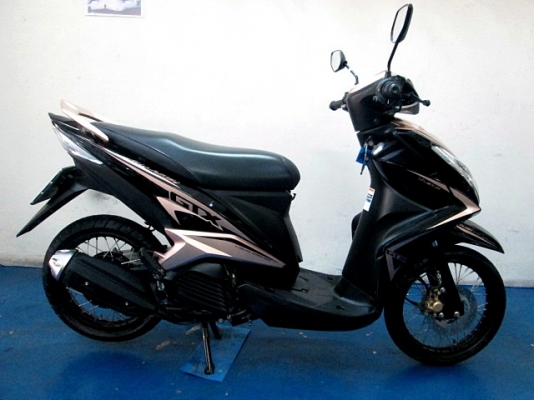 MIO 125 i GTX สีดำนํ้าตาล รถเดือน ธันวาคม ปี56 ไมล์ 5 พันโล  แถม 4 รายการ 24900