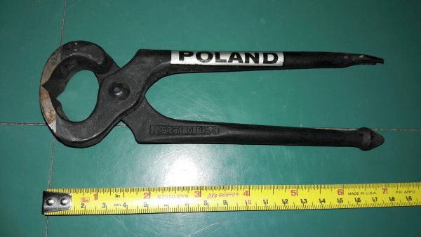 ขายคีมตัดตะปูงานใหม่เก่าเก็บขนาด7 Made in POLAND.